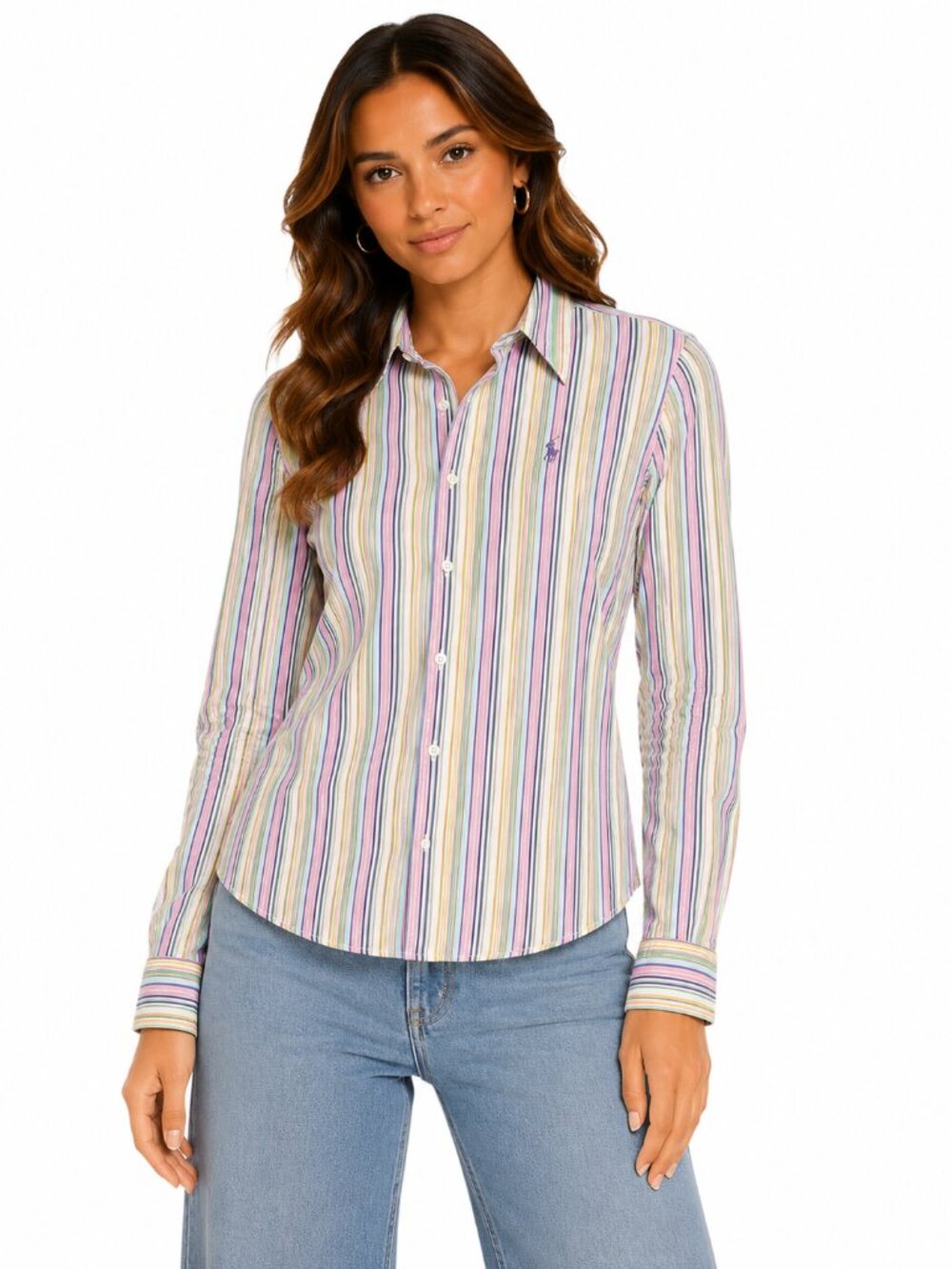 Ralph Lauren Multicolor Striped Button-Down Shirt